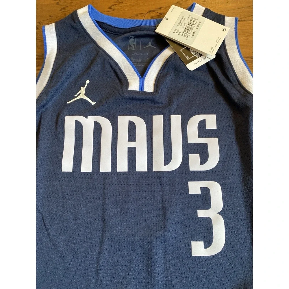 Nike Dallas Mavericks Anthony Davis #3 Youth XL Jersey Dri-Fit‎ Swingman NBA New